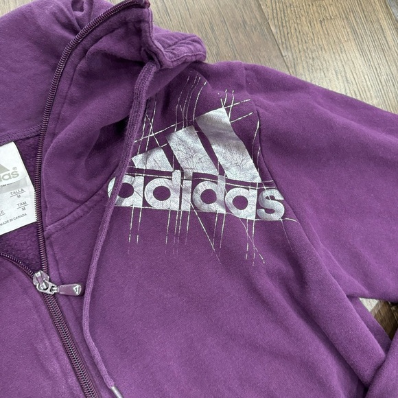 Adidas Zip Up Sweater - Picture 2 of 7